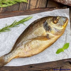 Дорада горячего копчения 400 грамм